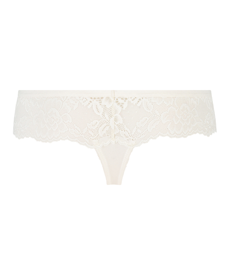 Bianca Boxer Thong, White
