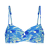 Paraguay Bikini Top, Blue