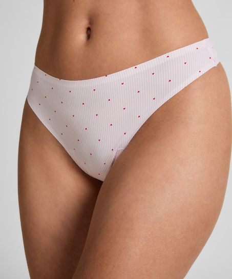 Invisible thong basic, Pink