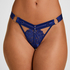 Emmeline Highleg Thong, Blue