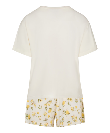 Pyjama Set Daisy, White