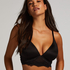 Leonie Padded Non-Wired Bra, Black