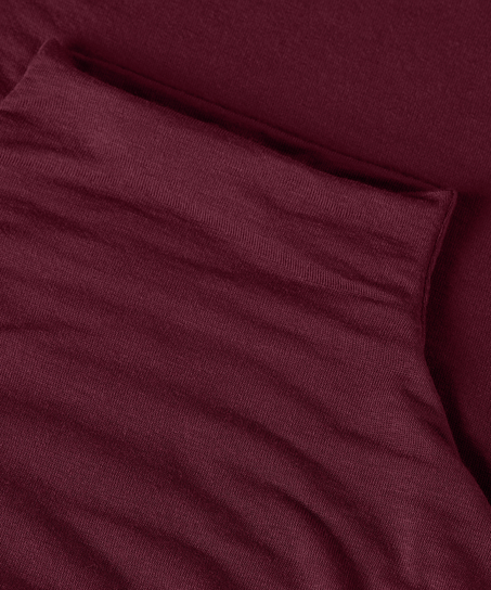 super soft Turtleneck Shirt with Cashmere, Purple