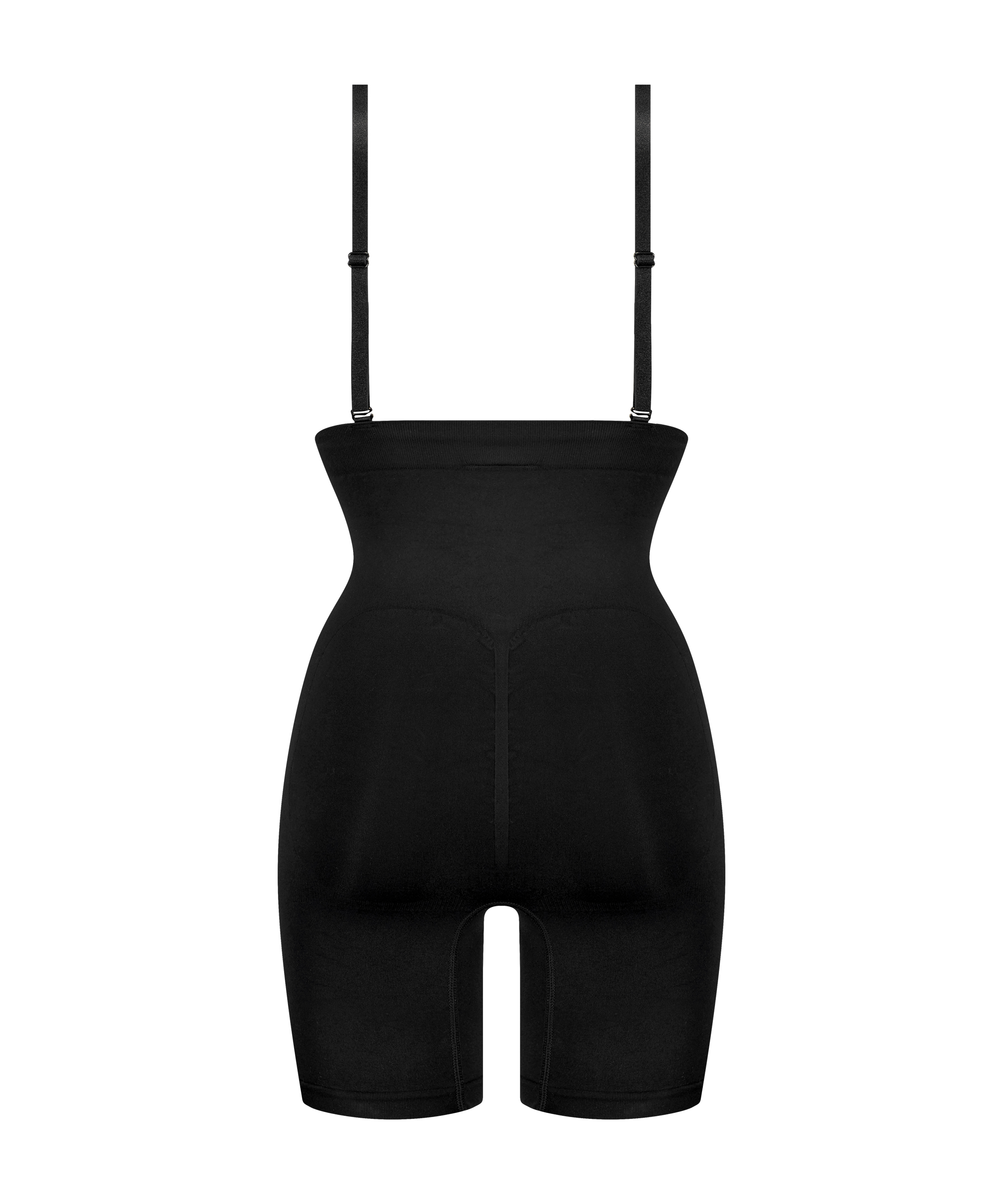 Seamless Enhancing Thigh Slimmer, Black, main