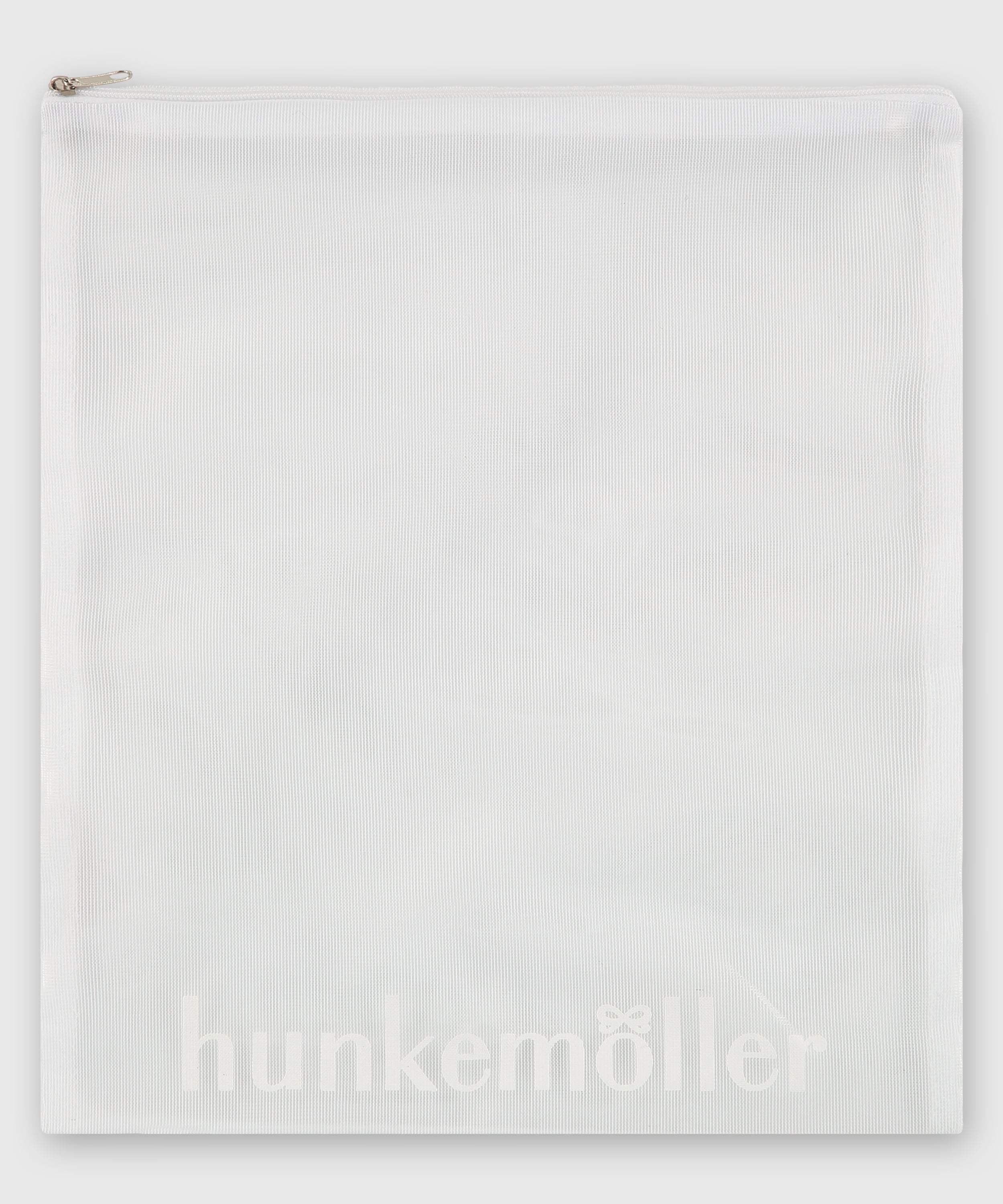 Hosiery bag zipper, White, main