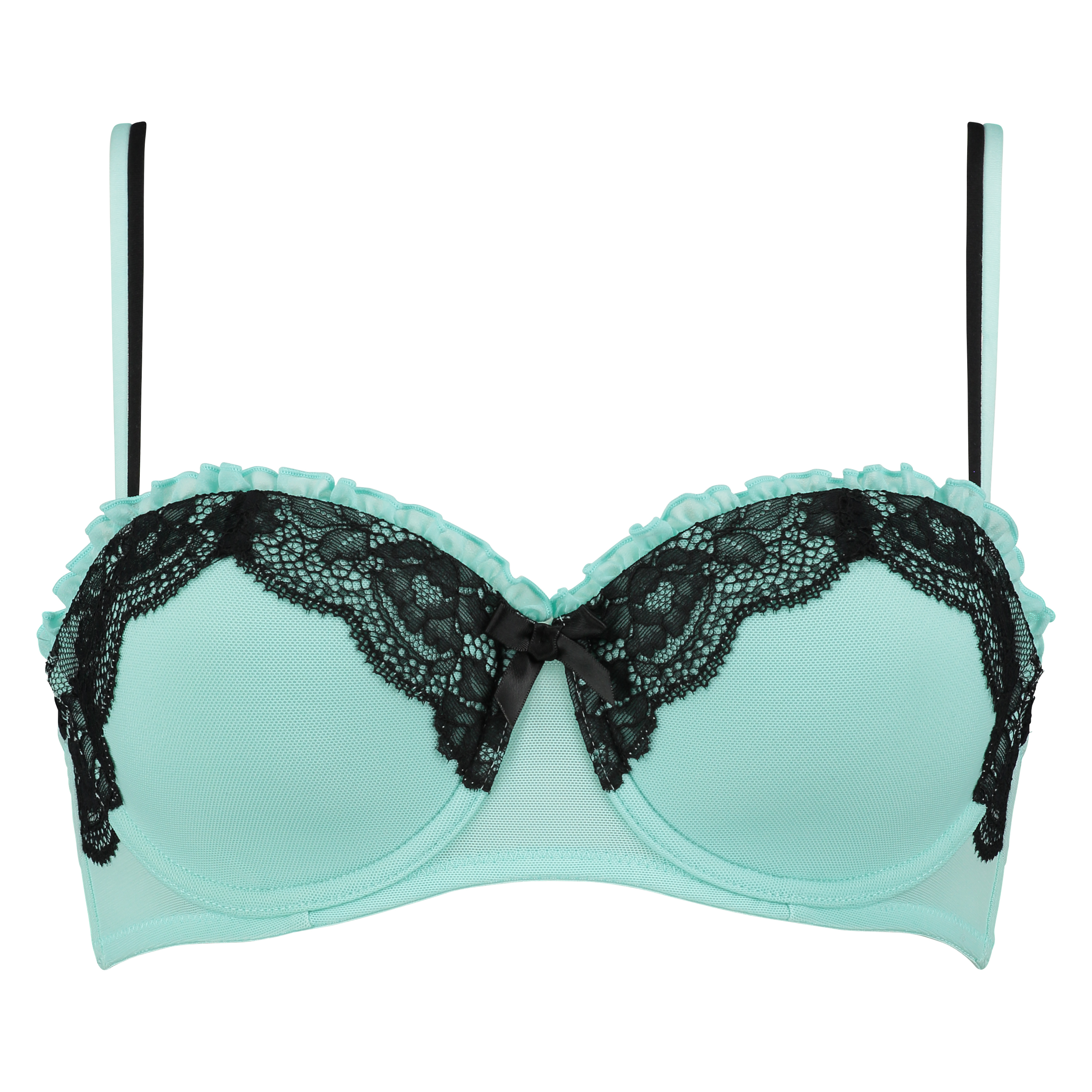 Padded underwired bra Jenna, Blue, main