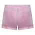 Velvet lace shorts, Purple