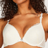 Maya Padded Underwired Push-Up Bra, White