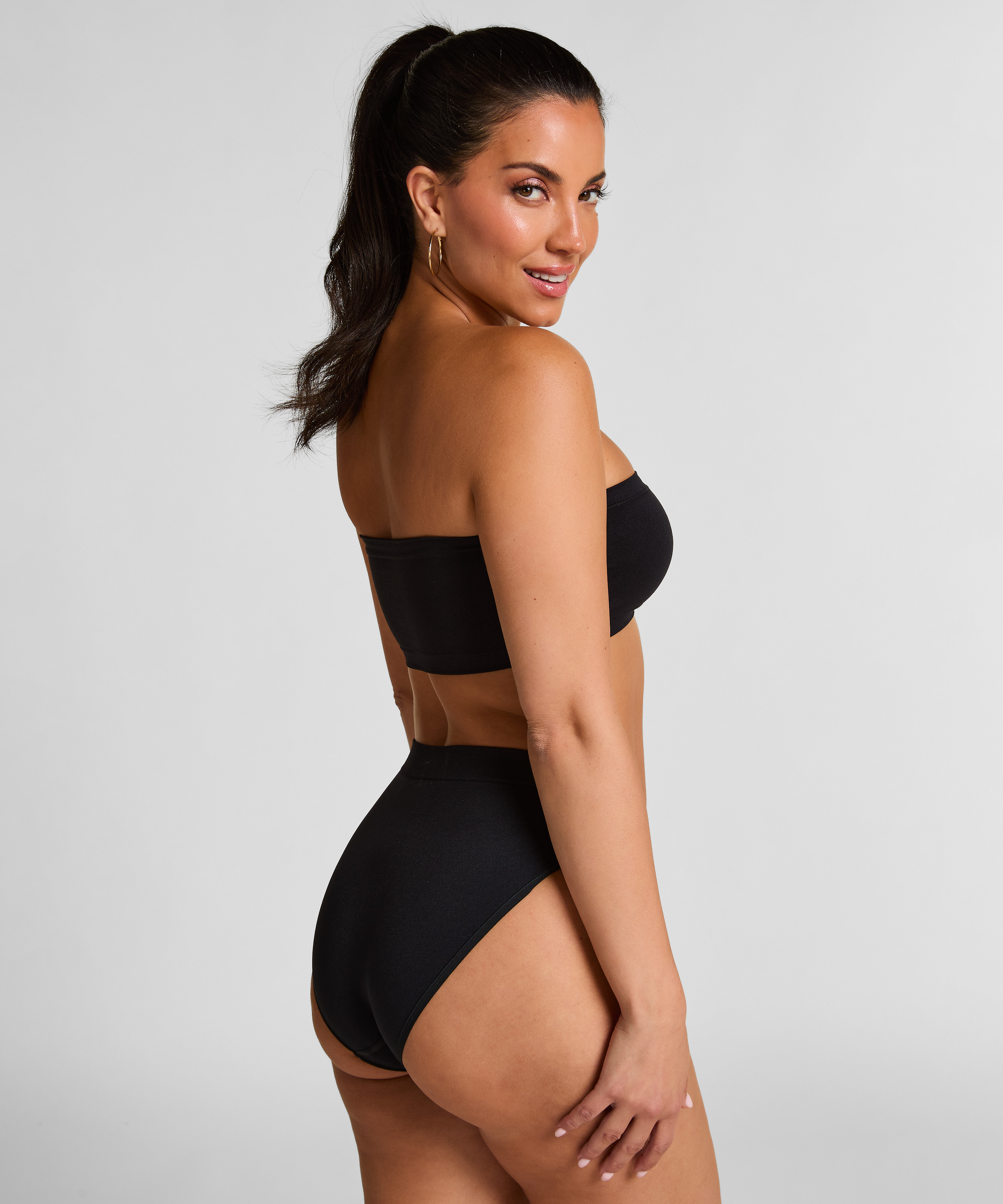 Dide High Knickers, Black, main