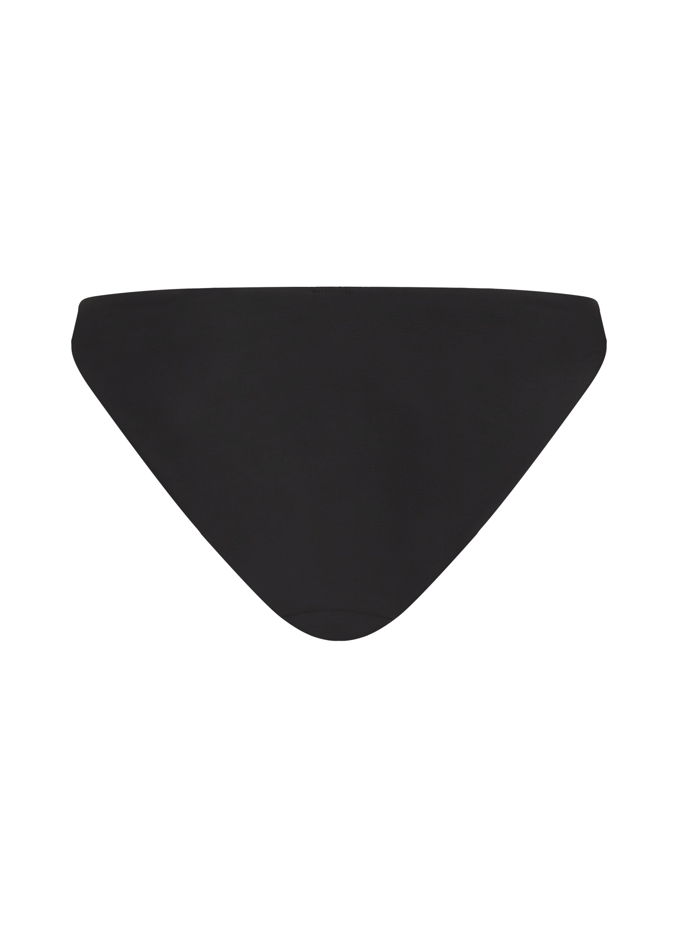 Luna High-Leg Bikini Bottoms, Black, main