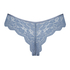 High leg Brazilian, Blue