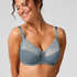 Sophie Non-Padded Underwired Bra, Blue