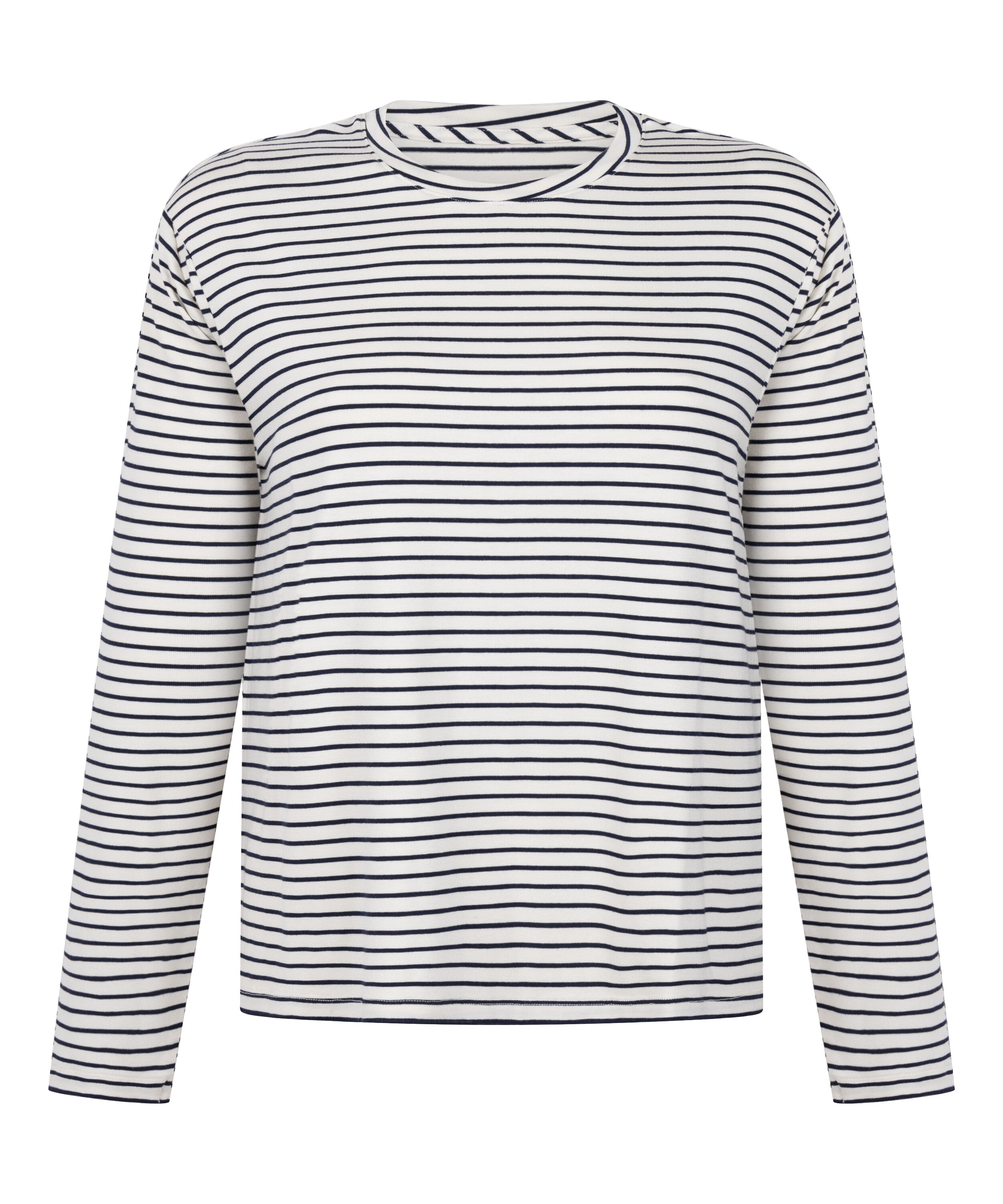 Pyjama Top Loose Jersey, White