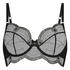 Ruby Non-Padded Underwired Bra, Black