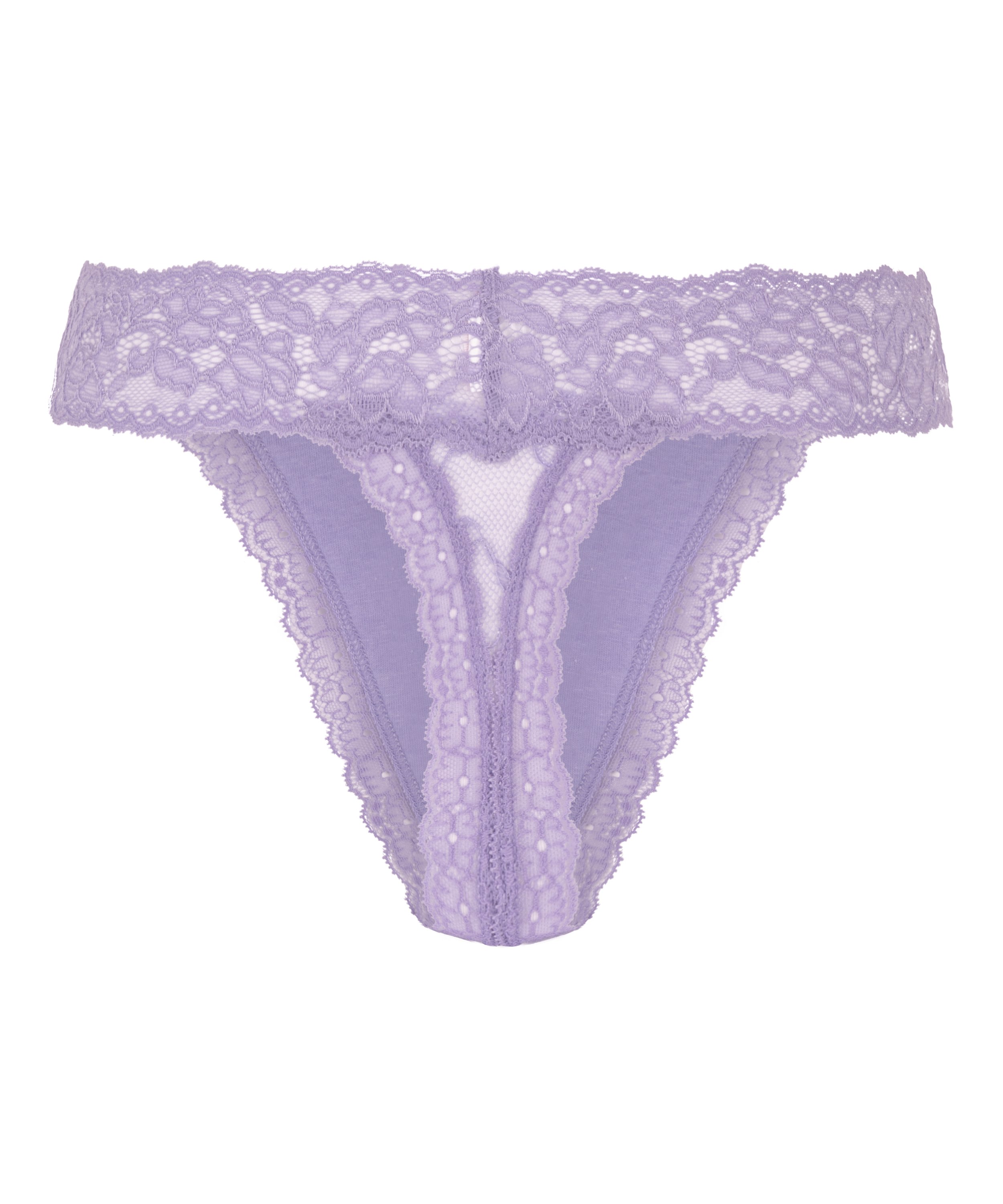 Madison Extra Low Thong, Purple, main