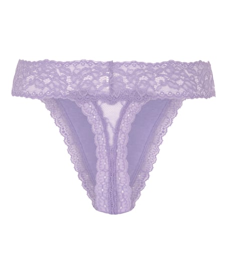 Madison Extra Low Thong, Purple