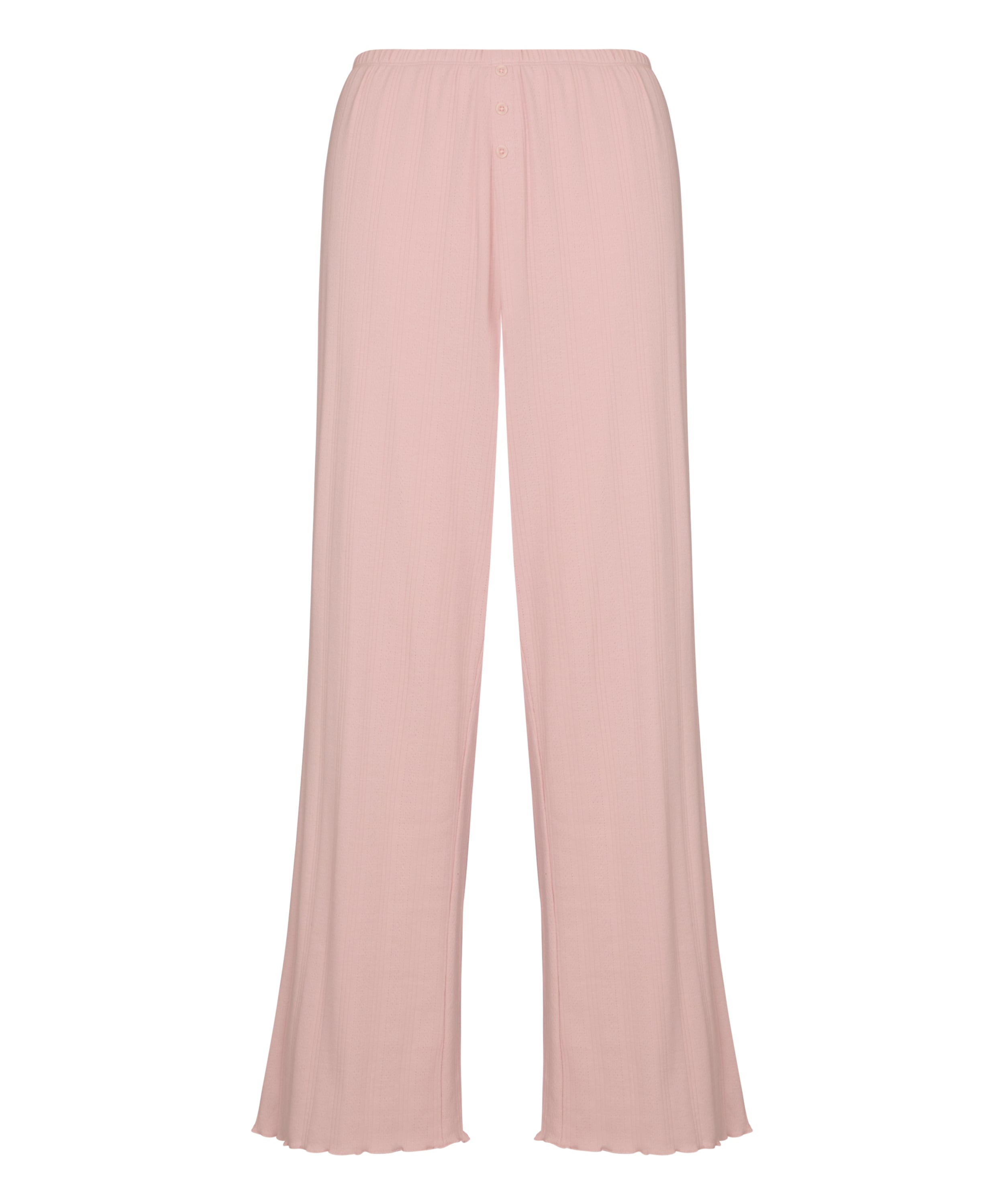 Pants Loose Pointelle, Pink, main