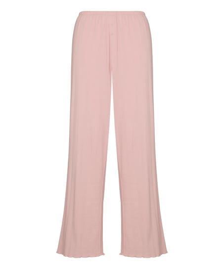 Pants Loose Pointelle, Pink