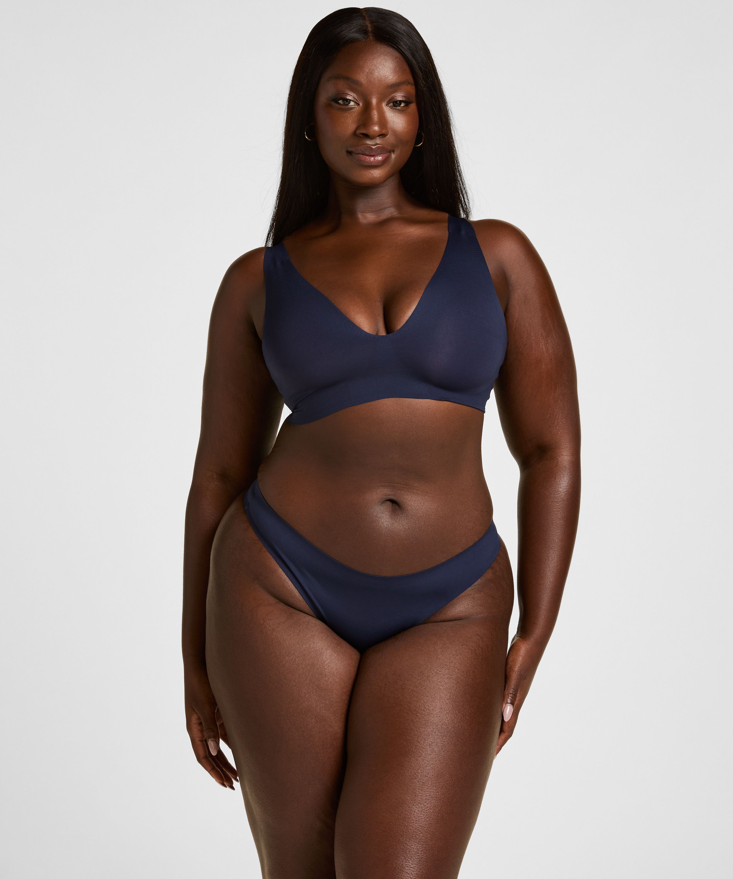 Super Comfort Thong, Blue, main