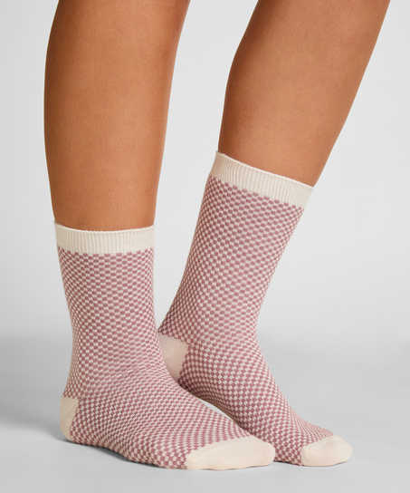 Modal Crew Socks, Purple