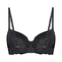 Angie Padded Underwired Bra, Black