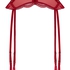 Cordelie Suspenderbelt , Red