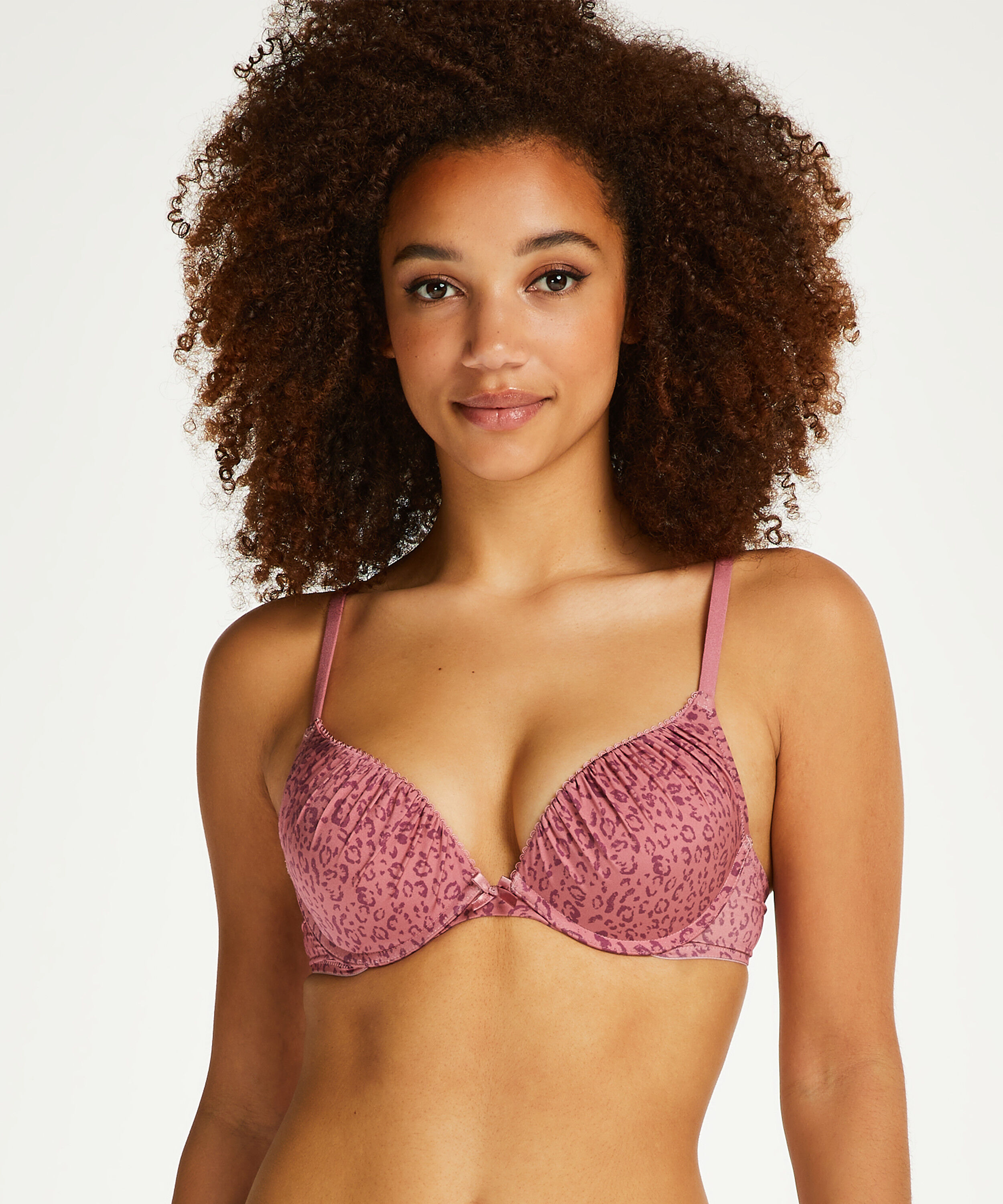 Padded Underwired Push-up Bra Giselle, Purple