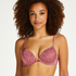 Padded Underwired Push-up Bra Giselle, Purple