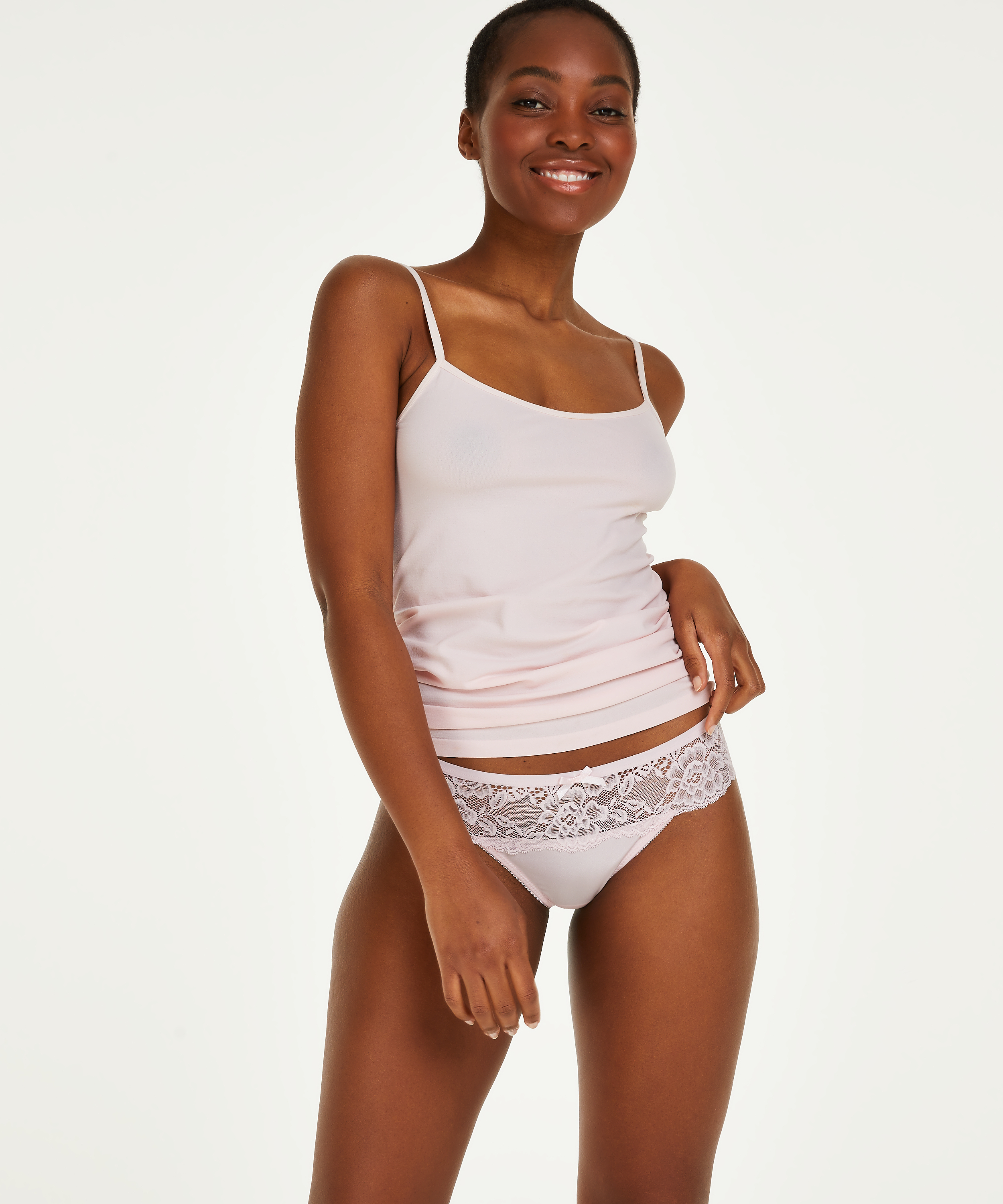 Bianca Boxer Thong, Pink, main