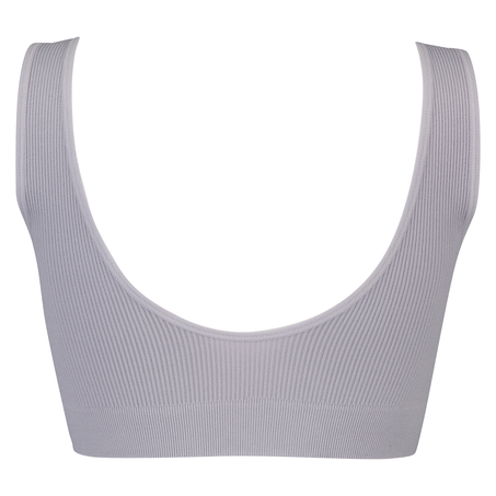 Seamless bralette, Gray