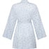 Muslin Robe Short, Blue