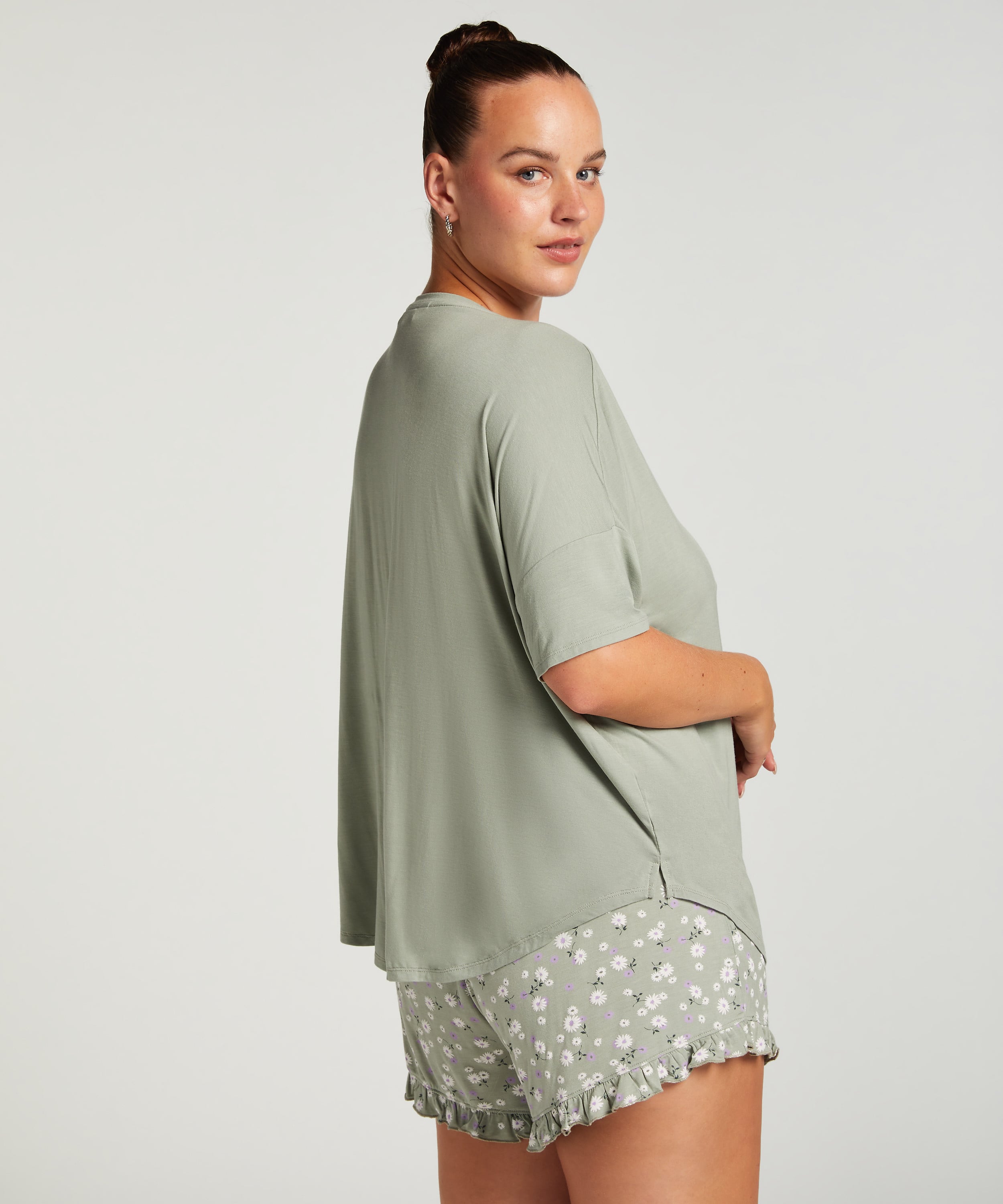Short Pyjama Set, Green, main