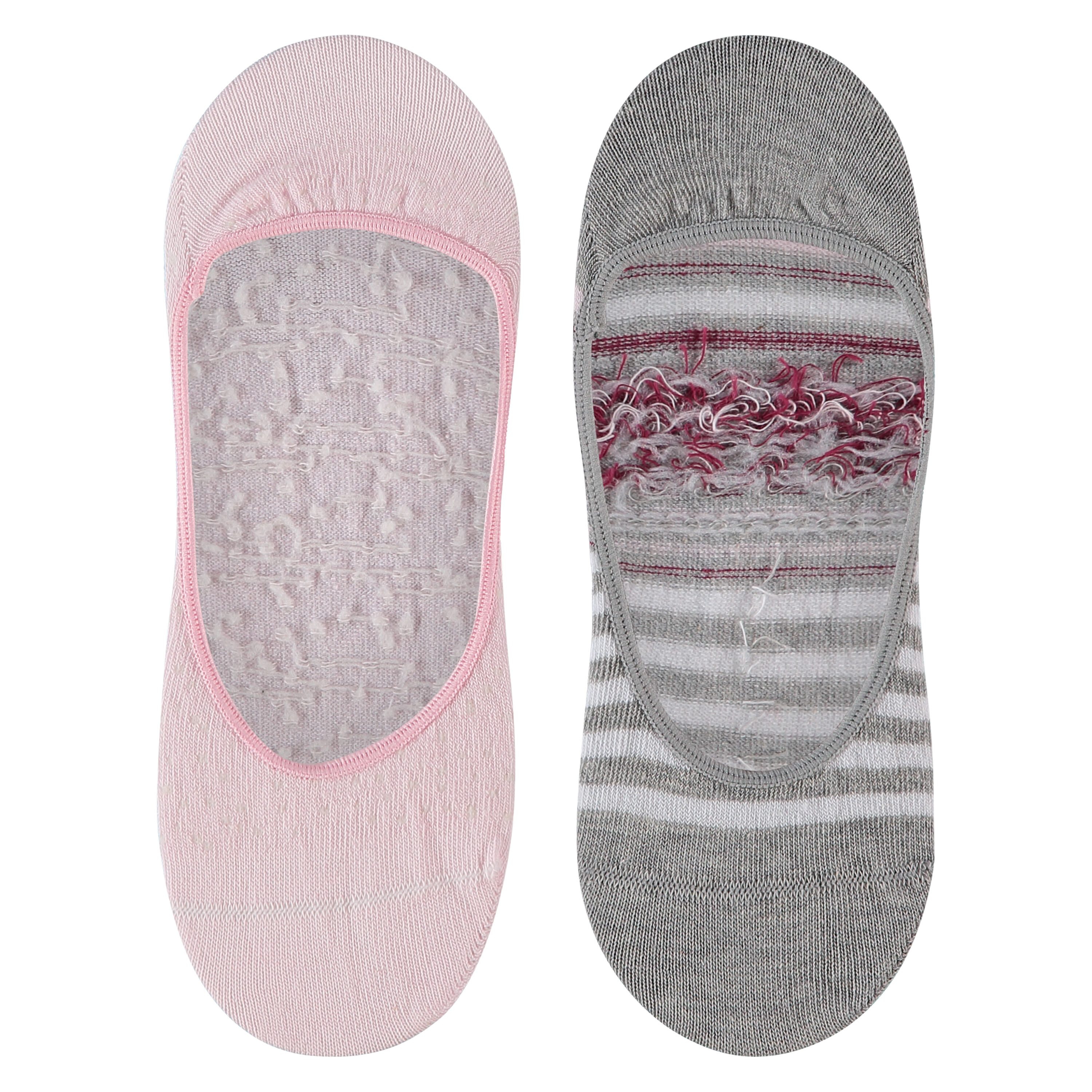 2 Pairs Footsies, Pink