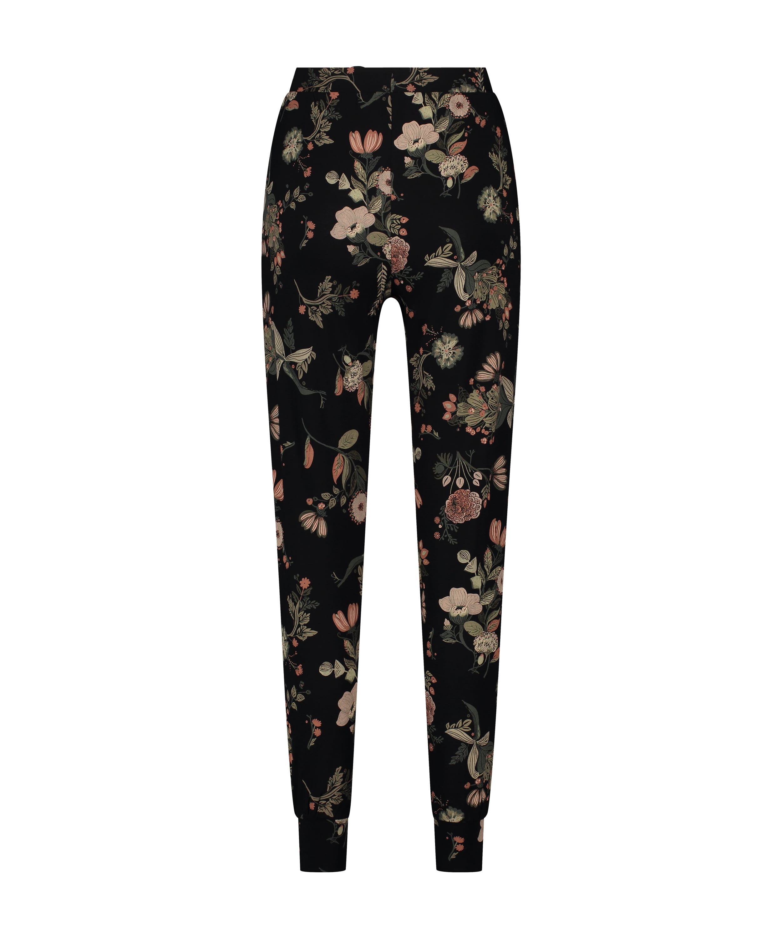 Jersey Pyjama Pants, Black, main