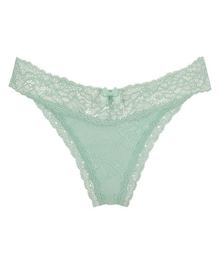 Madison Extra Low Thong, Green