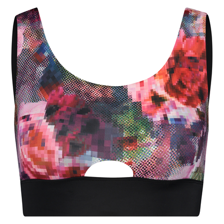 HKMX The Flex sports bra level 1, Red