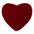 Heart Zip Purse, Red