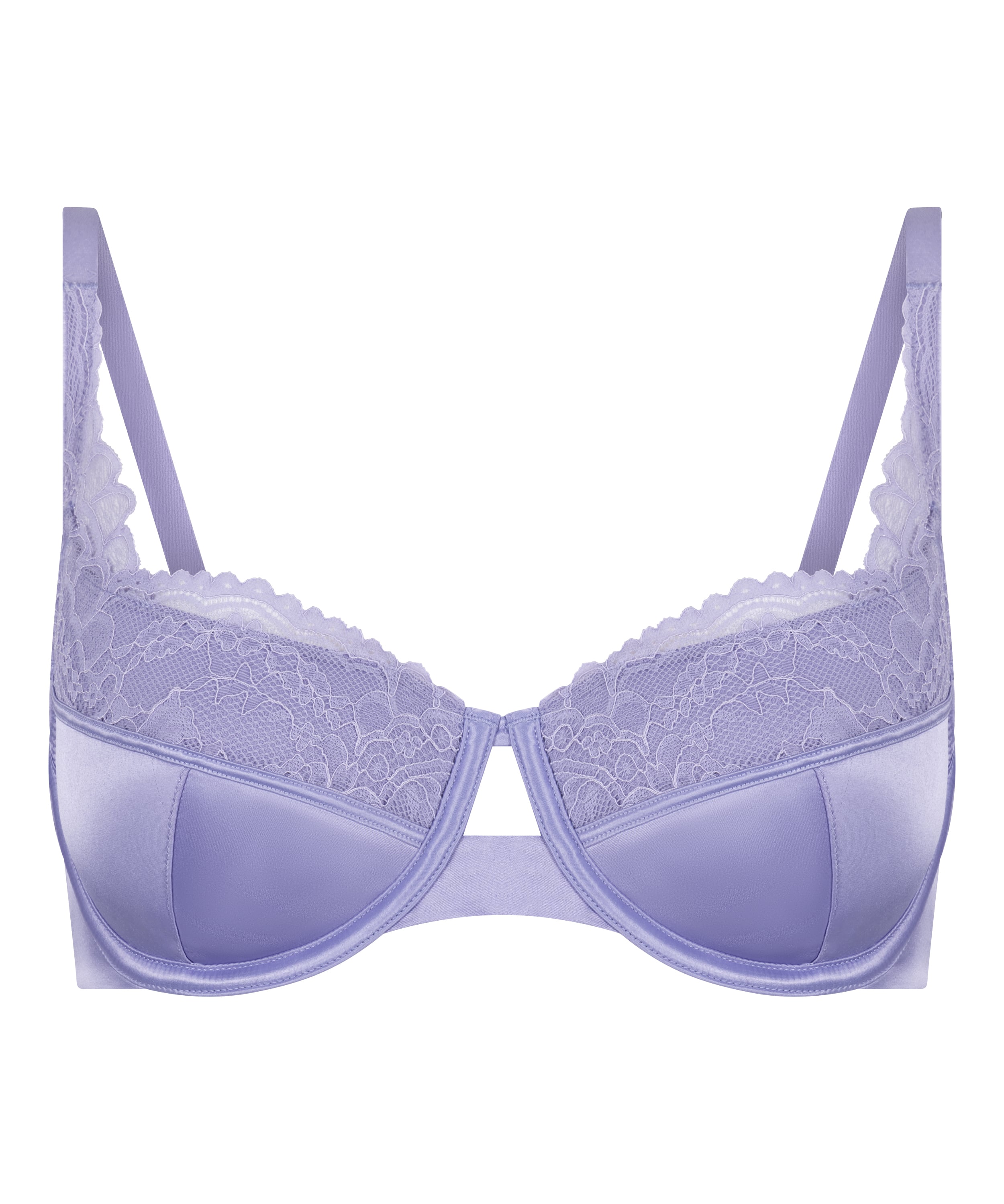 Adele Padded Underwired Bra, Purple, main