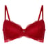 Cordelie Padded Underwired Bra, Red