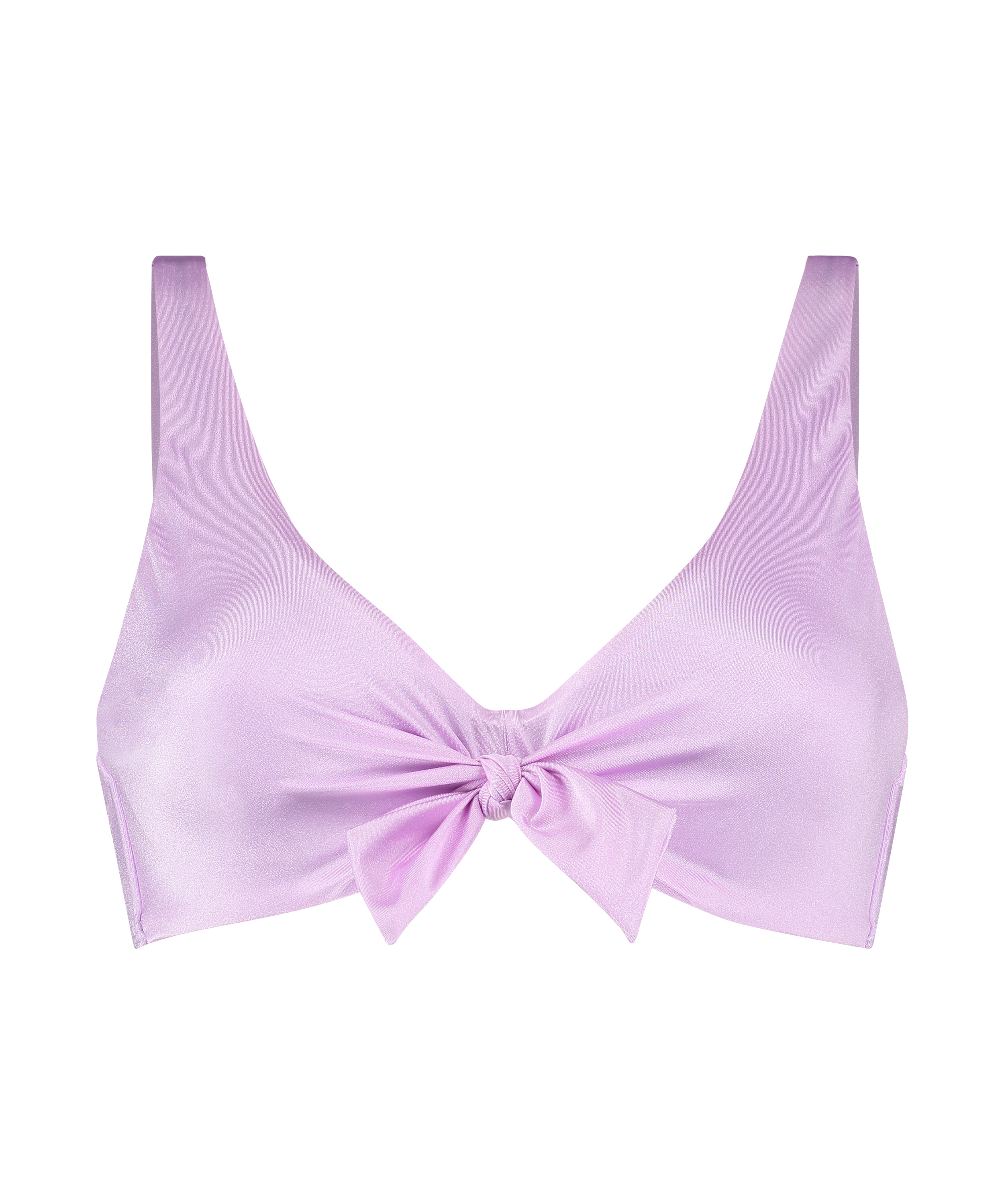 Shine Deluxe Padded Bikini Top, Purple, main