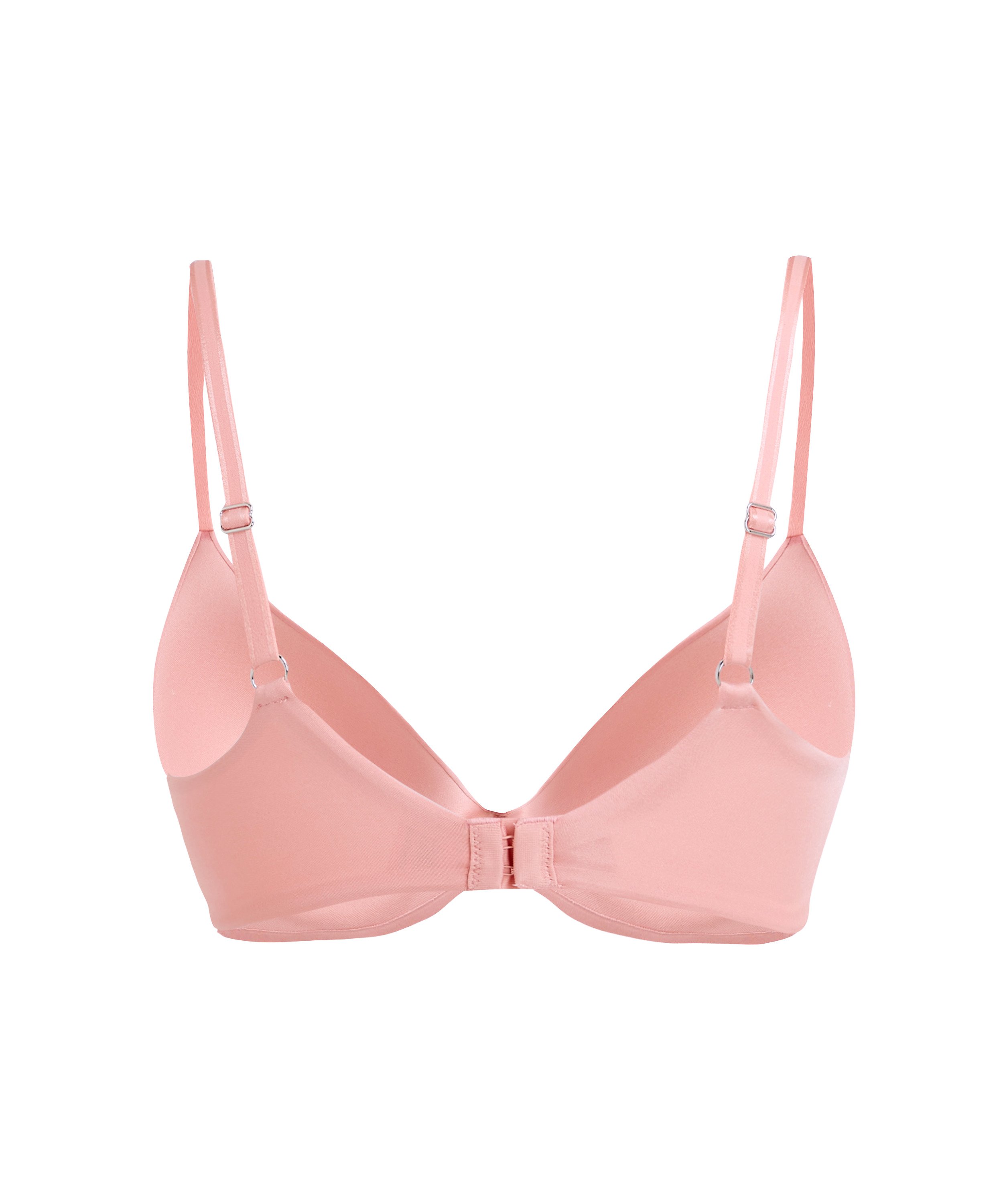 Mona padded non-underwired bra, Pink, main