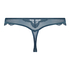 Janelle High-cut Thong Curvy Lucy Hale, Blue