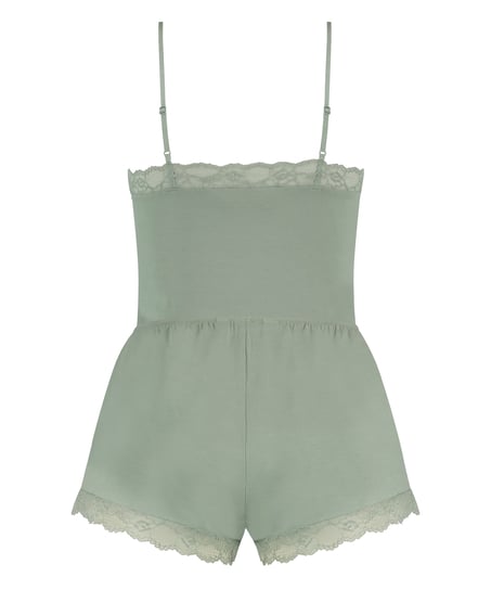 Cami Short Pyjama Set, Green
