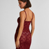 Slipdress Allover Lace, Red