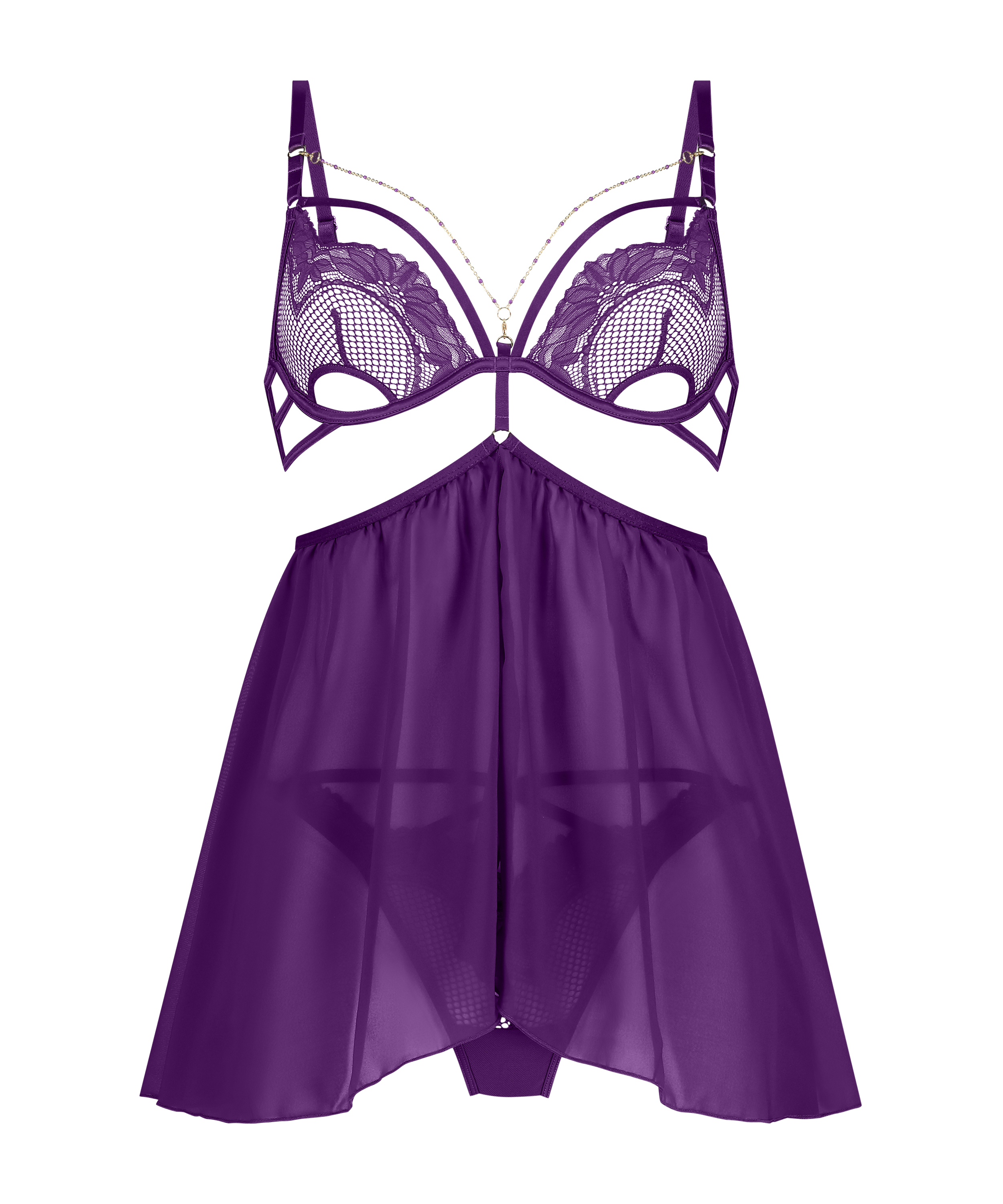Belladonna Babydoll, Purple, main