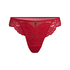 Whitney Highleg Thong, Red