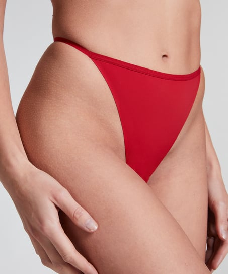 Seamless thong, Red