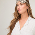 Eyemask Leopard, White