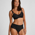 Jocelyn High-Waisted Brazilian, Black