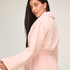 Robe Fluffy Fleece, Pink